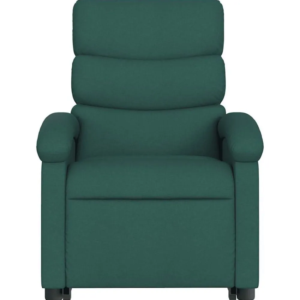 vidaXL Sillas-Sillón masaje eléctrico reclinable elevable tela