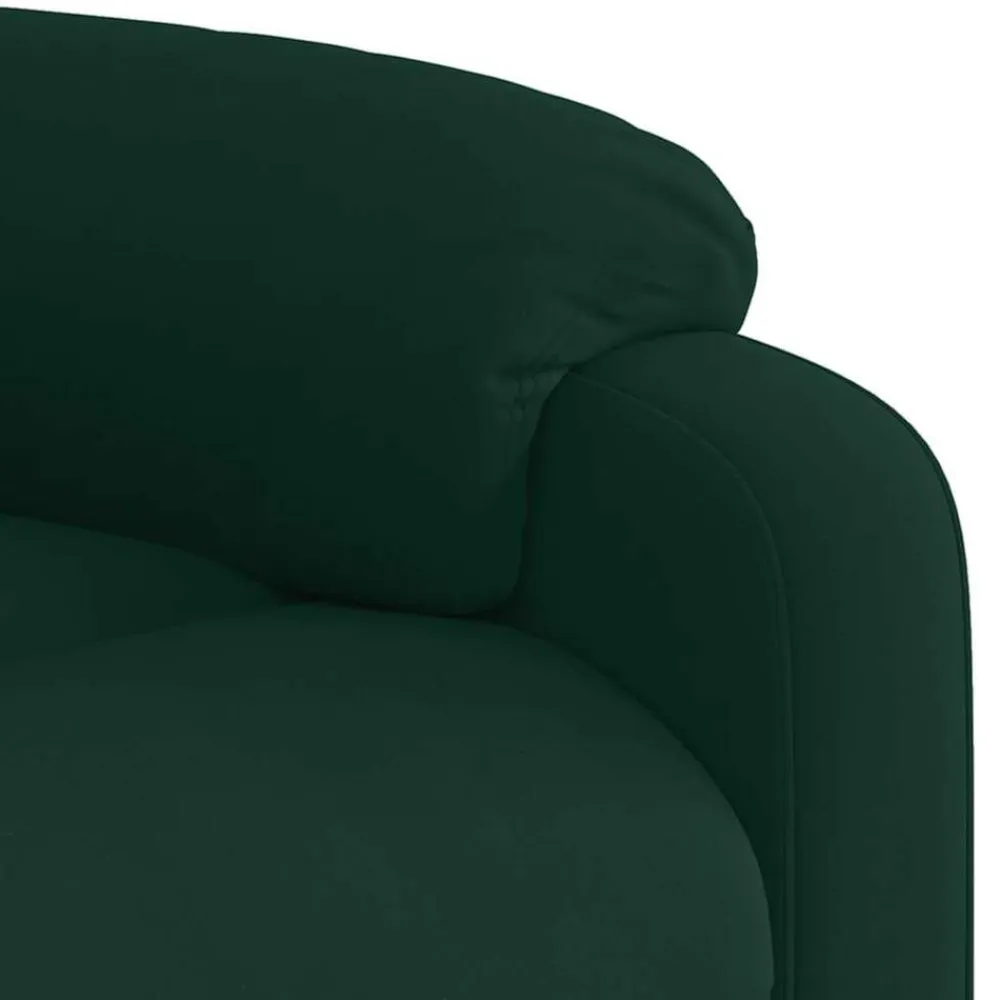 vidaXL Sillas-Sillón masaje reclinable elevable terciopelo