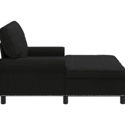 vidaXL Sillón reclinable con cojín 91 x 157 x 91 cm tela Negro Best