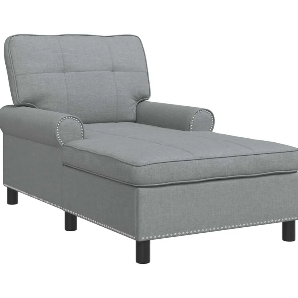 vidaXL Sillas-Sillón reclinable con cojín 91 x 157 x 91 cm tela