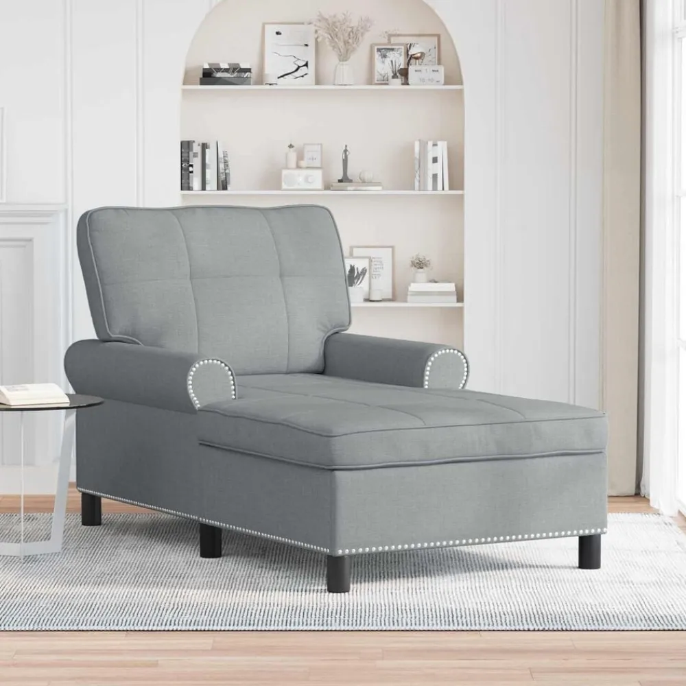 vidaXL Sillas-Sillón reclinable con cojín 91 x 157 x 91 cm tela