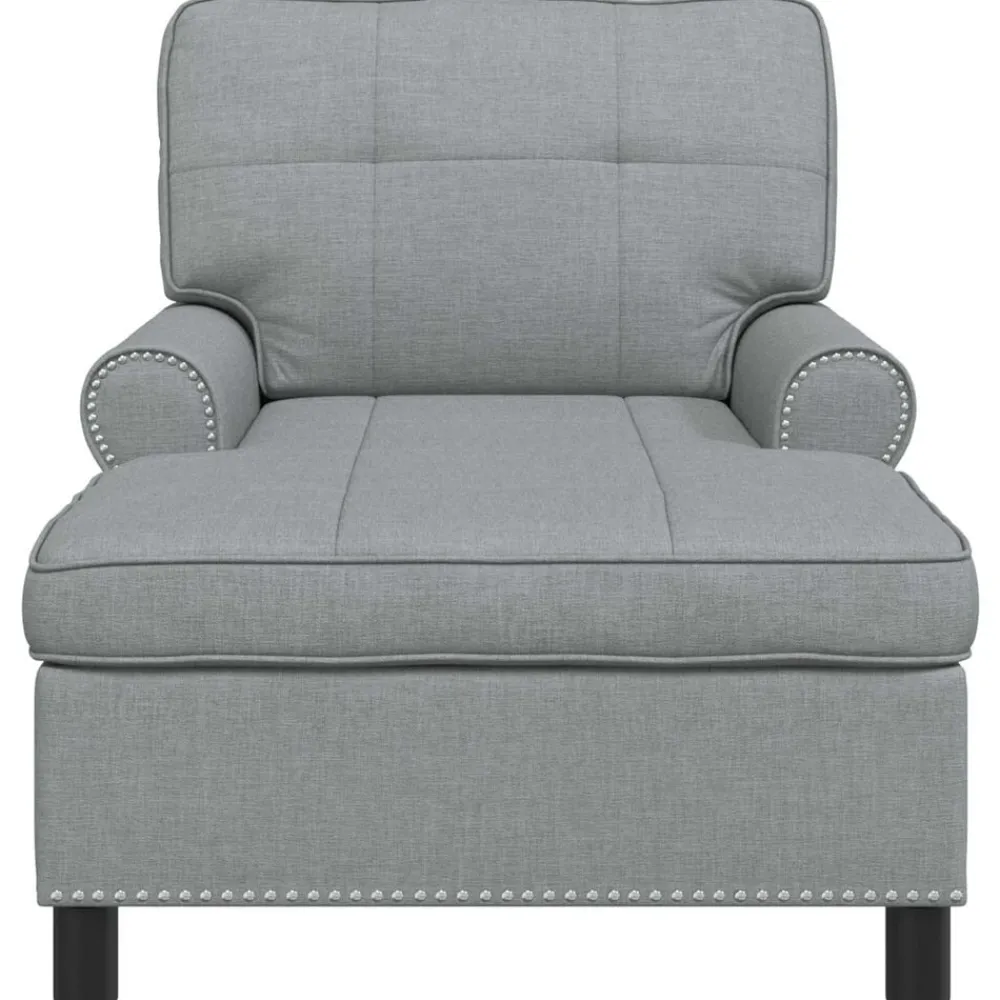 vidaXL Sillas-Sillón reclinable con cojín 91 x 157 x 91 cm tela