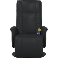 vidaXL Sillas-Sillón reclinable con masaje giratorio 71 x 90 x 105 cm