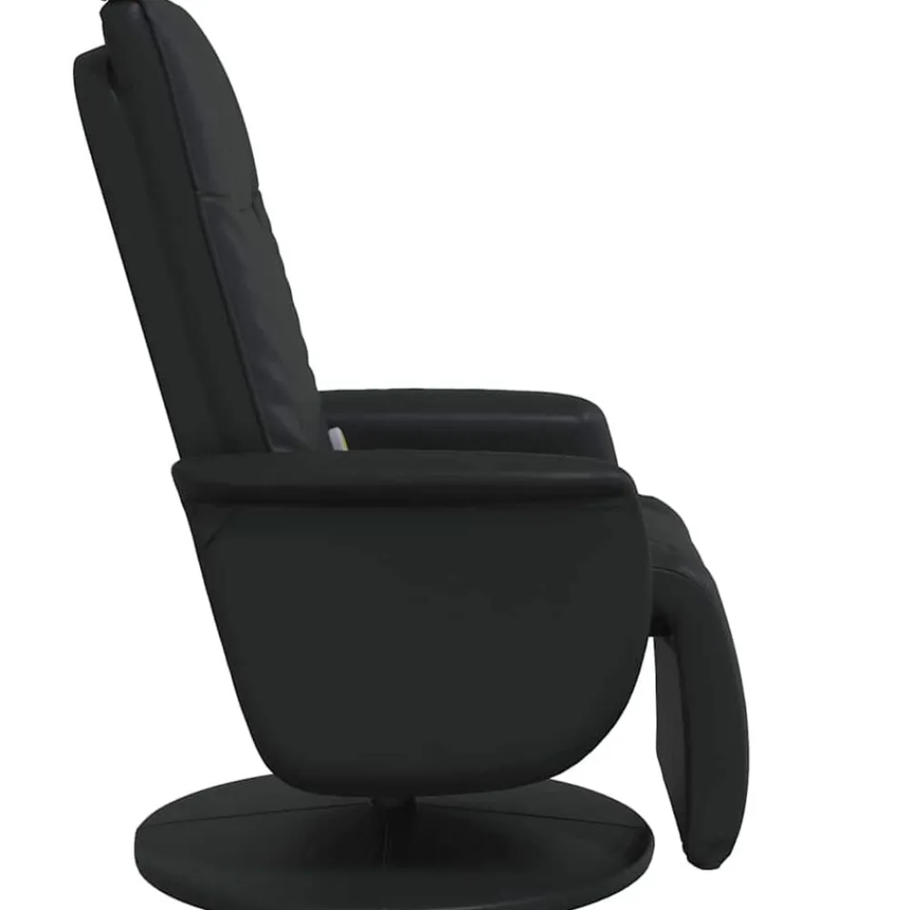 vidaXL Sillas-Sillón reclinable con masaje giratorio 71 x 90 x 105 cm