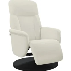 vidaXL Sillón reclinable con reposapiés terciopelo color Crema New