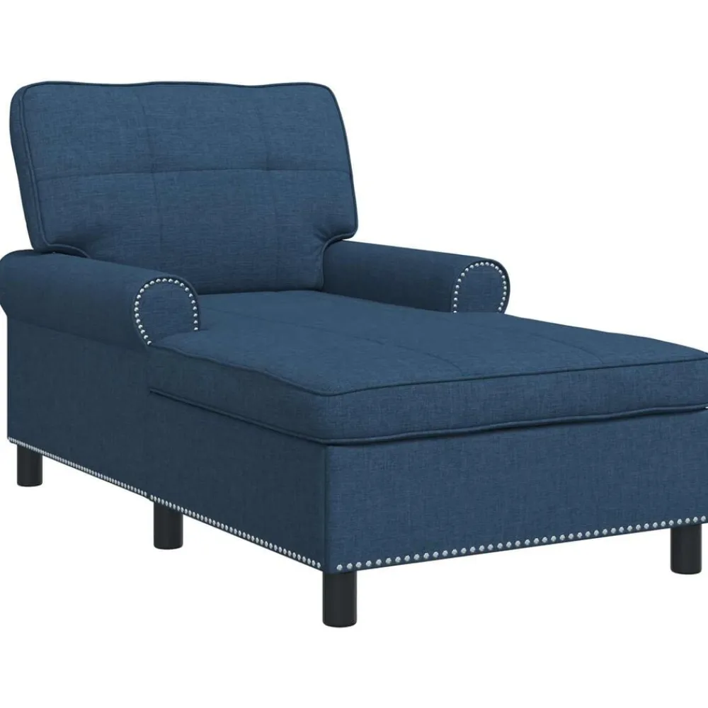 vidaXL Sillas-Sillón reclinable con cojín 91 x 157 x 91 cm tela