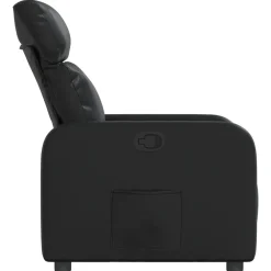 vidaXL Sillas-Sillón reclinable de cuero sintético