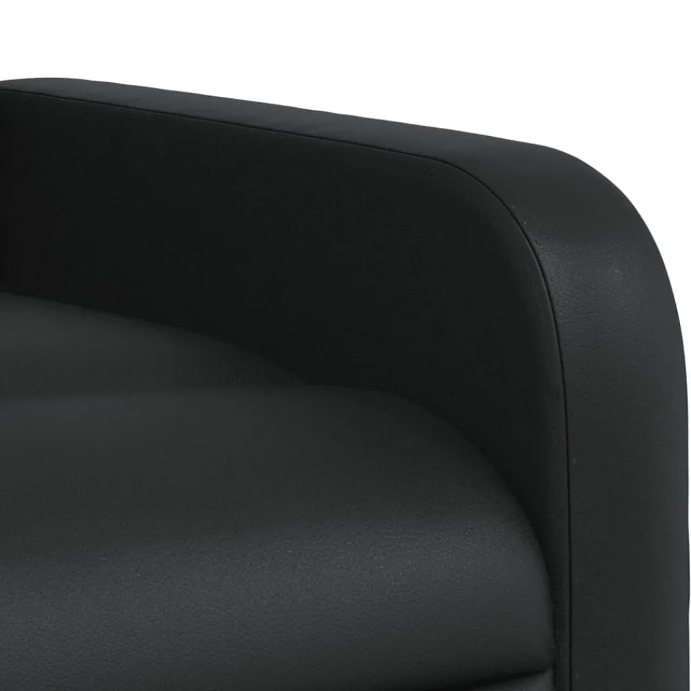 vidaXL Sillas-Sillón reclinable de cuero sintético
