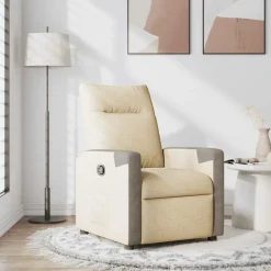 vidaXL Sillas-Sillón reclinable de tela