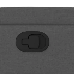 vidaXL Sillón reclinable de tela Gris oscuro Online