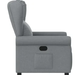 vidaXL Sillas-Sillón reclinable de tela