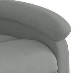 vidaXL Sillas-Sillón reclinable de masaje eléctrico terciopelo
