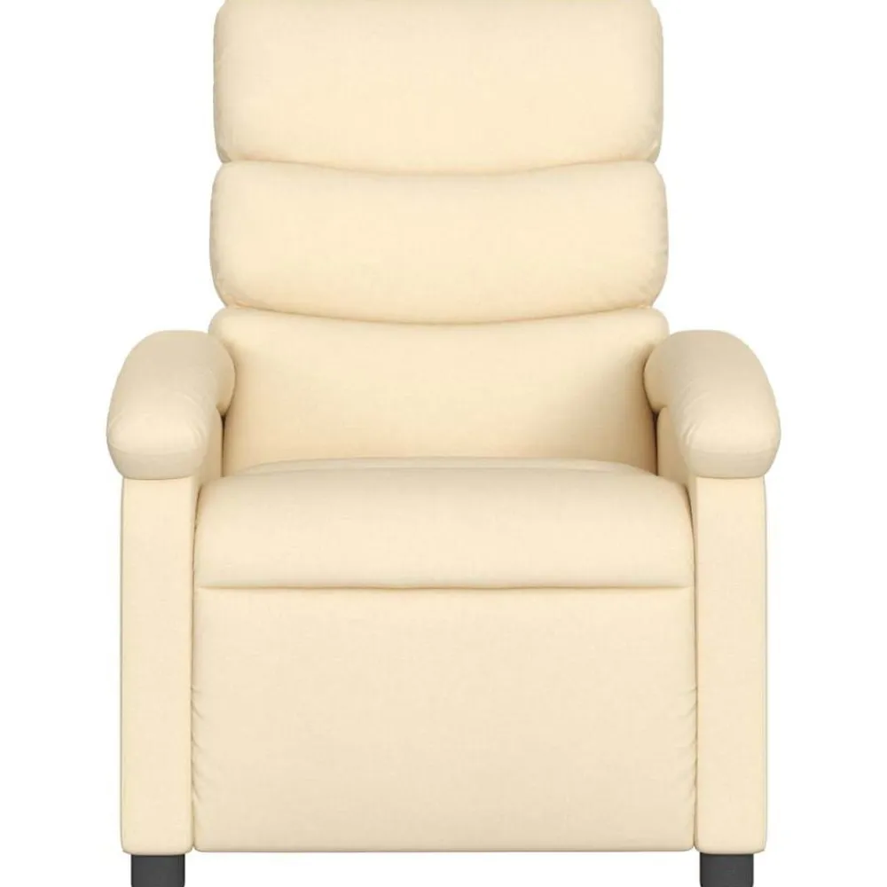 vidaXL Sillas-Sillón reclinable de tela