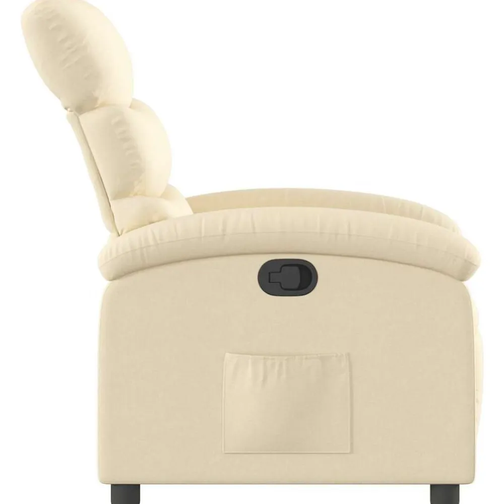 vidaXL Sillas-Sillón reclinable de tela