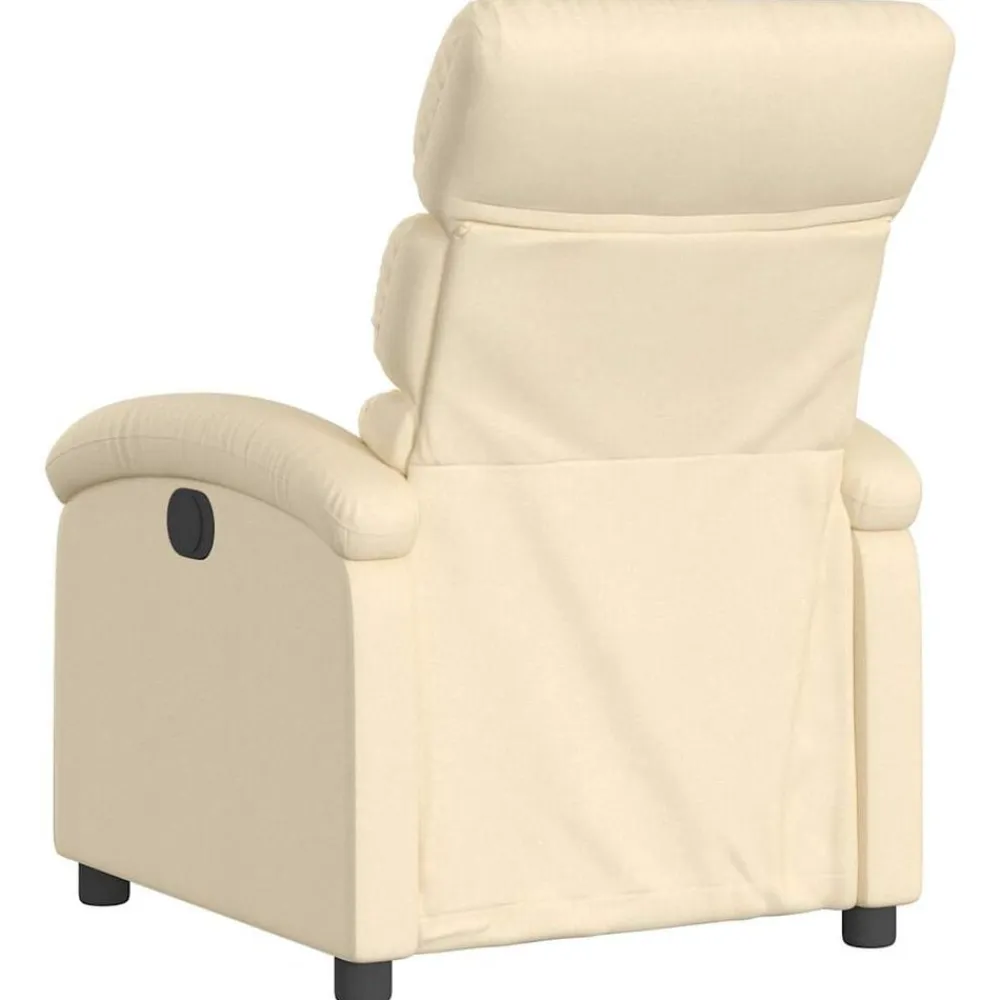 vidaXL Sillas-Sillón reclinable de tela