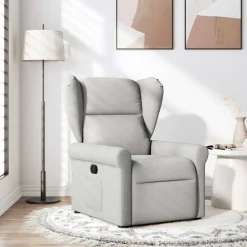 vidaXL Sillas-Sillón reclinable de tela