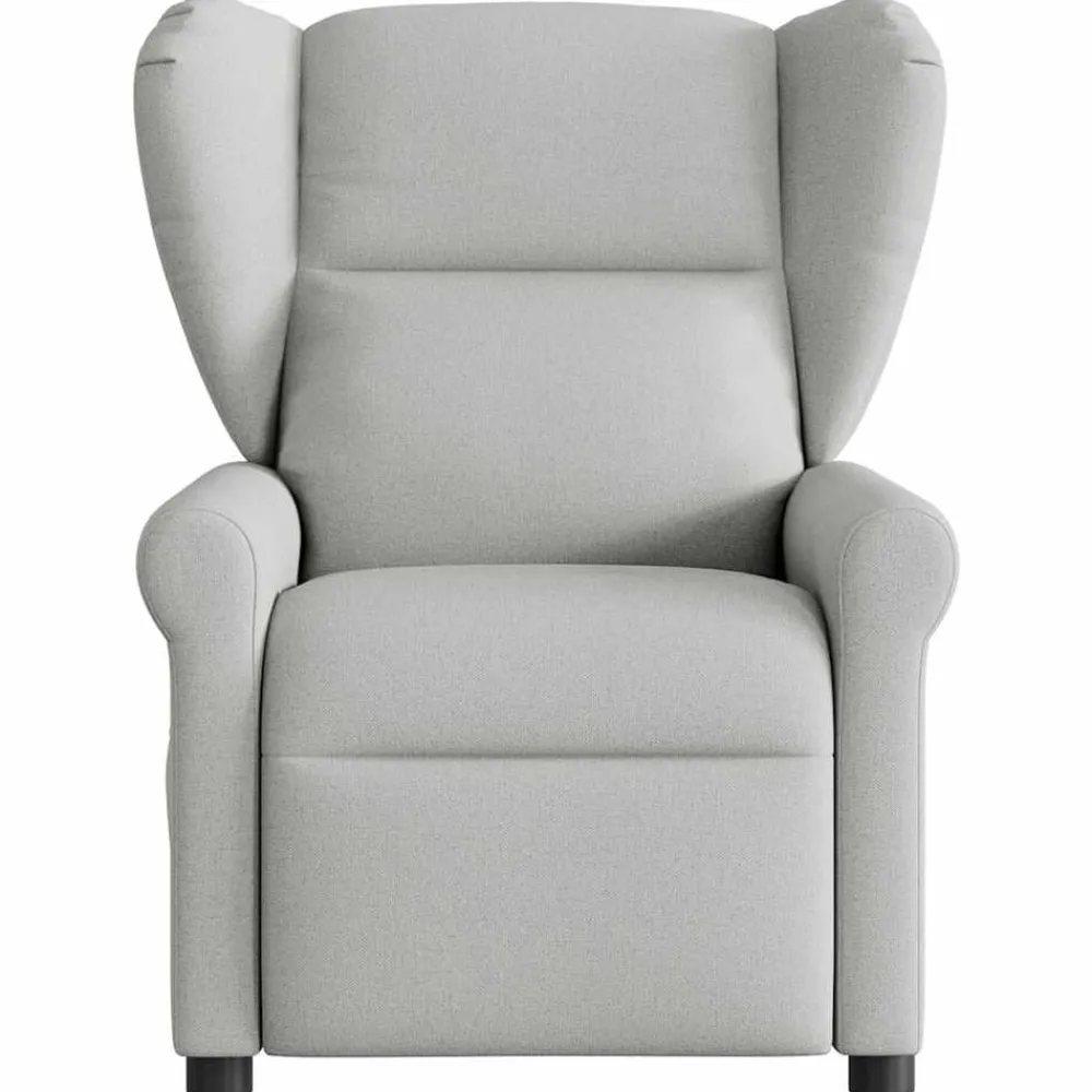 vidaXL Sillas-Sillón reclinable de tela