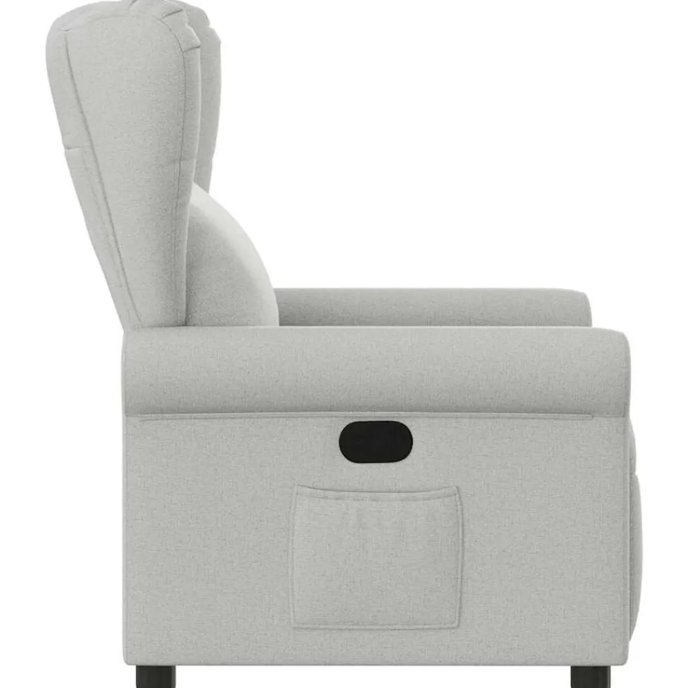 vidaXL Sillas-Sillón reclinable de tela