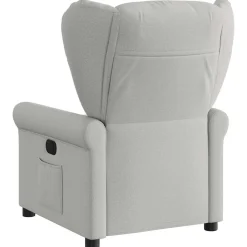 vidaXL Sillas-Sillón reclinable de tela