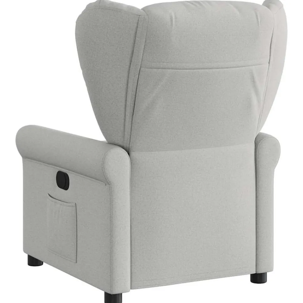 vidaXL Sillas-Sillón reclinable de tela