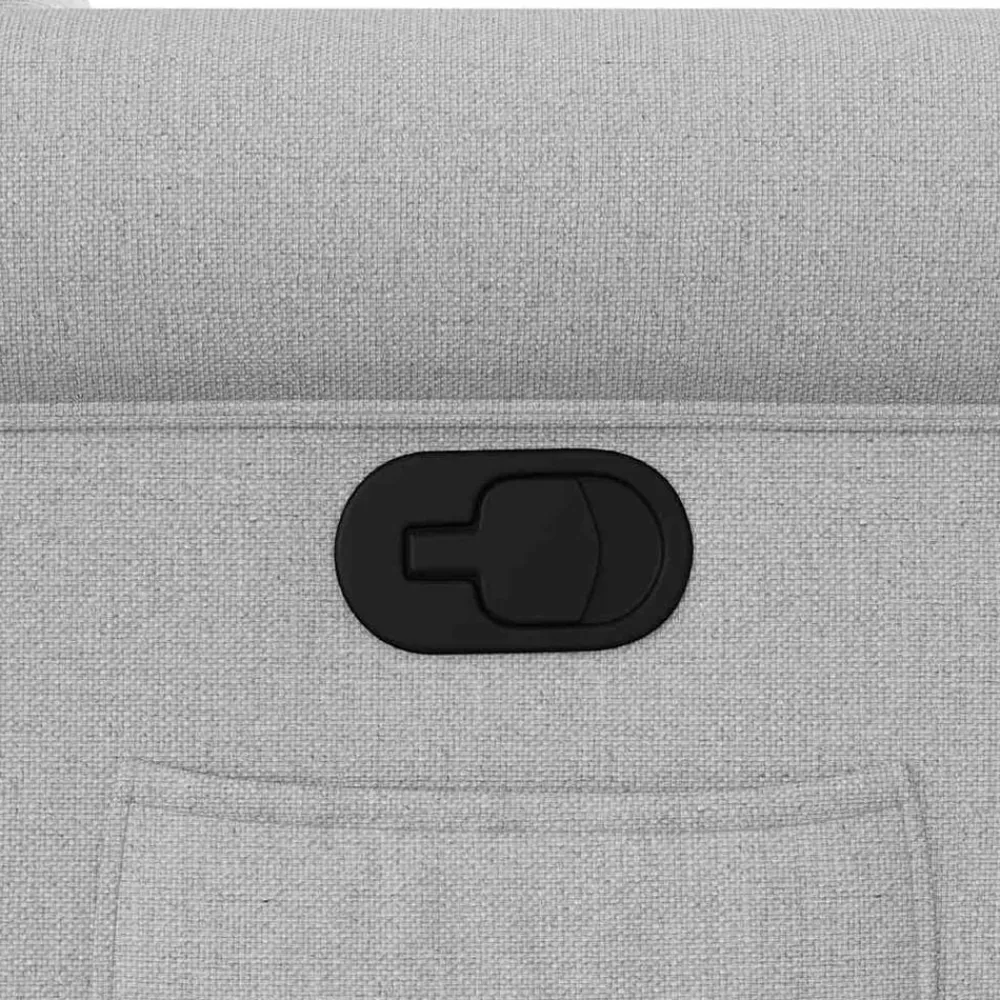 vidaXL Sillas-Sillón reclinable de tela
