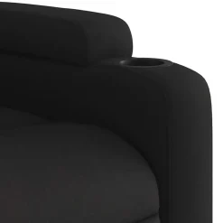 vidaXL Sillas-Sillón reclinable de masaje de tela