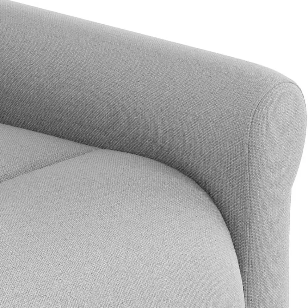 vidaXL Sillas-Sillón reclinable de masaje eléctrico tela