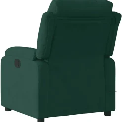 vidaXL Sillas-Sillón reclinable de masaje eléctrico terciopelo