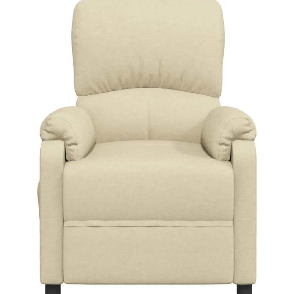 vidaXL Sillas-Sillón reclinable de tela