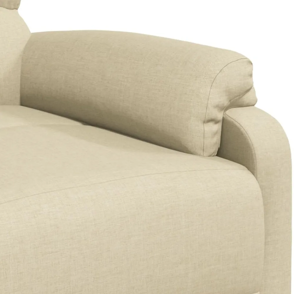 vidaXL Sillas-Sillón reclinable de tela