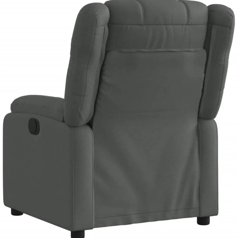 vidaXL Sillas-Sillón reclinable de tela