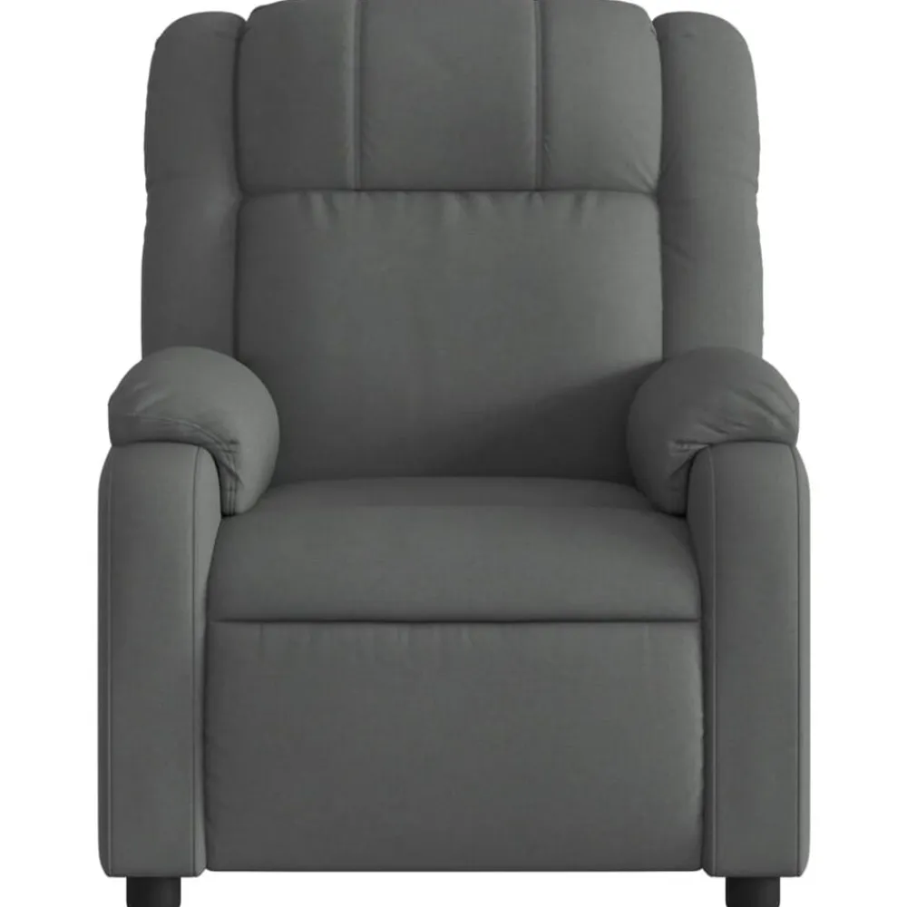 vidaXL Sillas-Sillón reclinable de tela