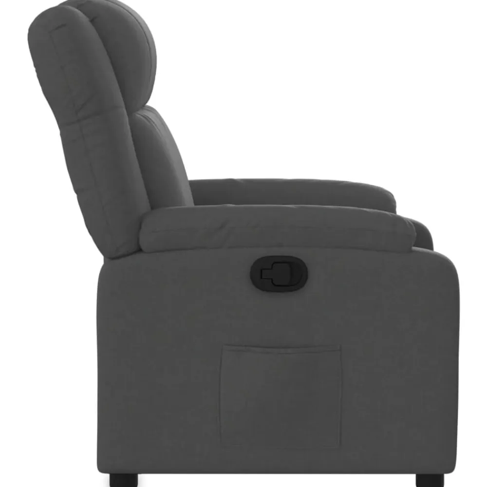 vidaXL Sillas-Sillón reclinable de tela