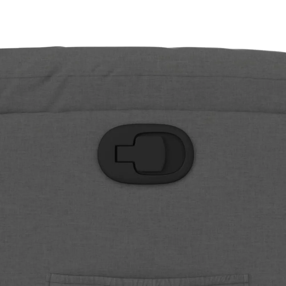 vidaXL Sillas-Sillón reclinable de tela