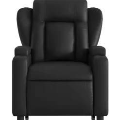 vidaXL Sillas-Sillón reclinable de masaje de pie cuero artificial