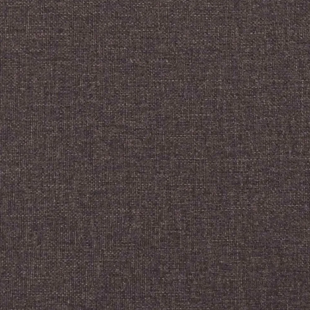 vidaXL Sillas-Sillón reclinable de tela marrón oscuro