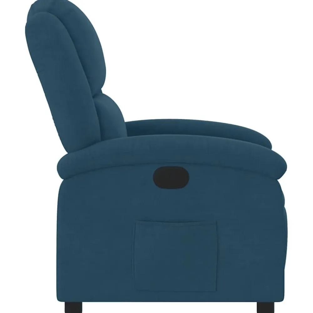 vidaXL Sillas-Sillón reclinable de terciopelo
