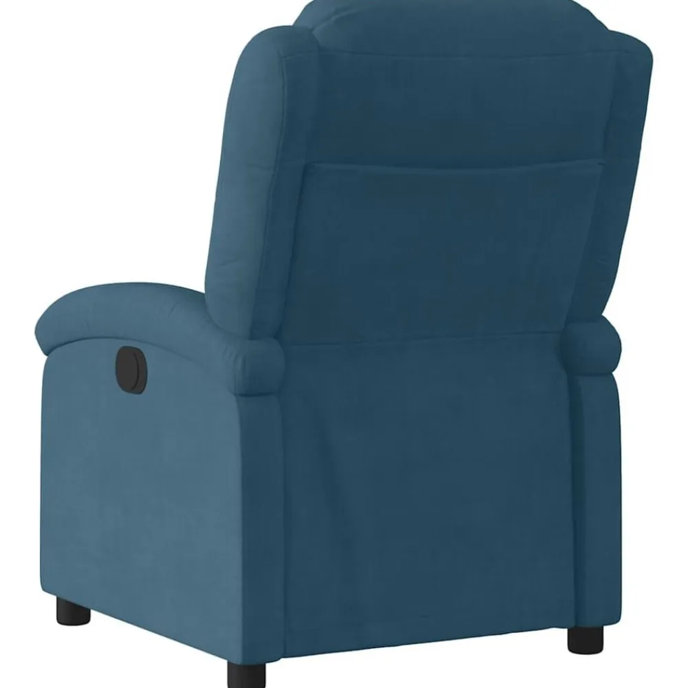 vidaXL Sillas-Sillón reclinable de terciopelo