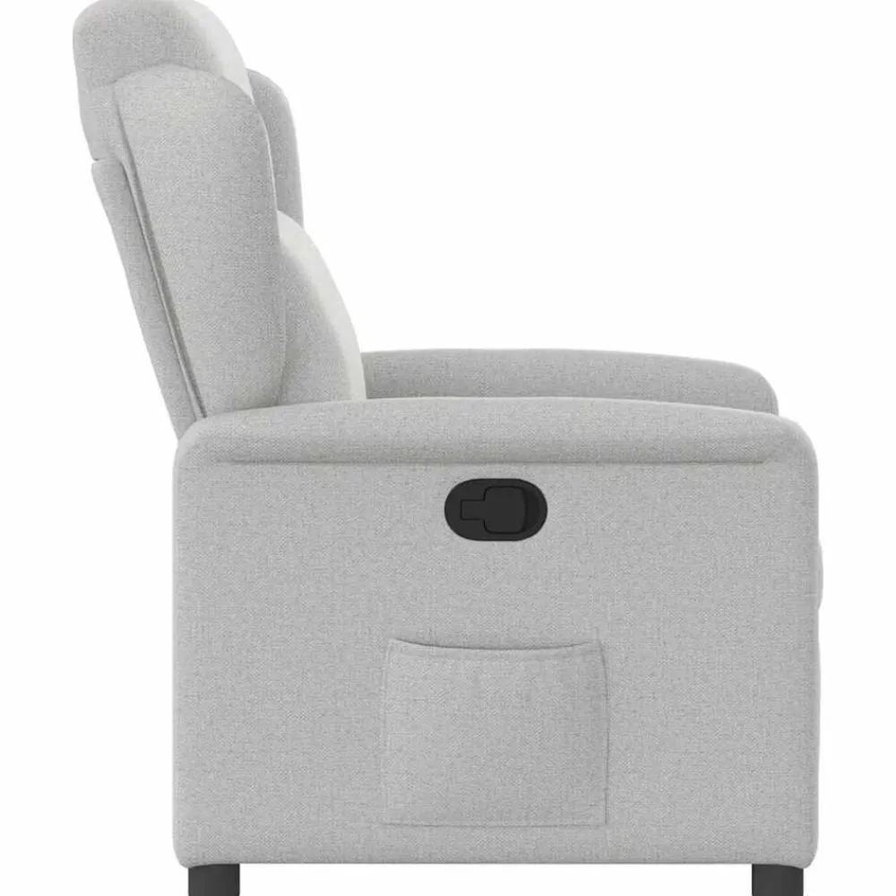 vidaXL Sillas-Sillón reclinable de tela