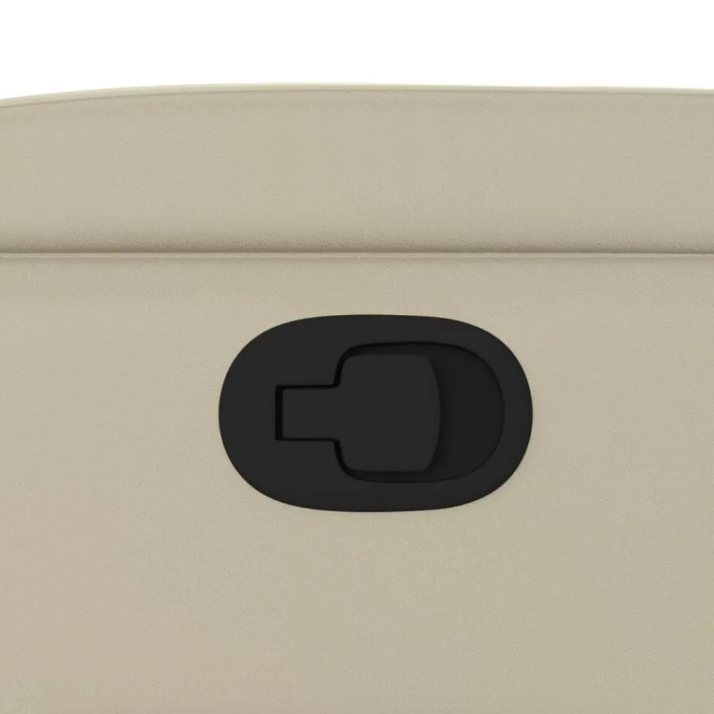 vidaXL Sillas-Sillón reclinable de piel sintética color