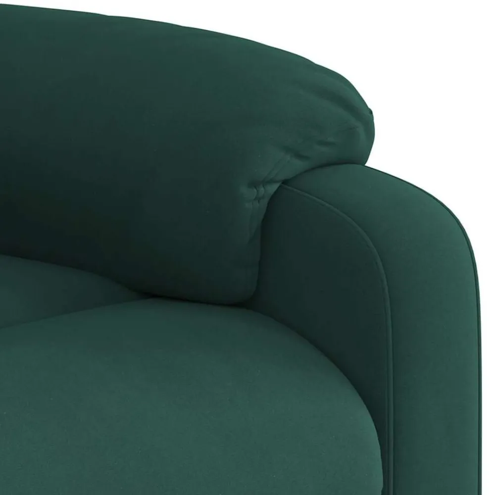 vidaXL Sillas-Sillón reclinable de masaje elevable terciopelo