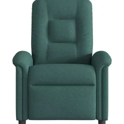 vidaXL Sillas-Sillón reclinable de masaje eléctrico tela