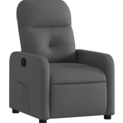 vidaXL Sillas-Sillón reclinable de tela