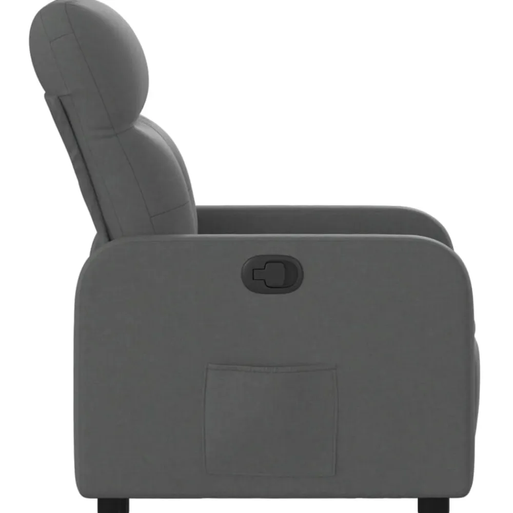 vidaXL Sillas-Sillón reclinable de tela
