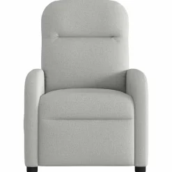 vidaXL Sillón reclinable de tela Gris nube Outlet