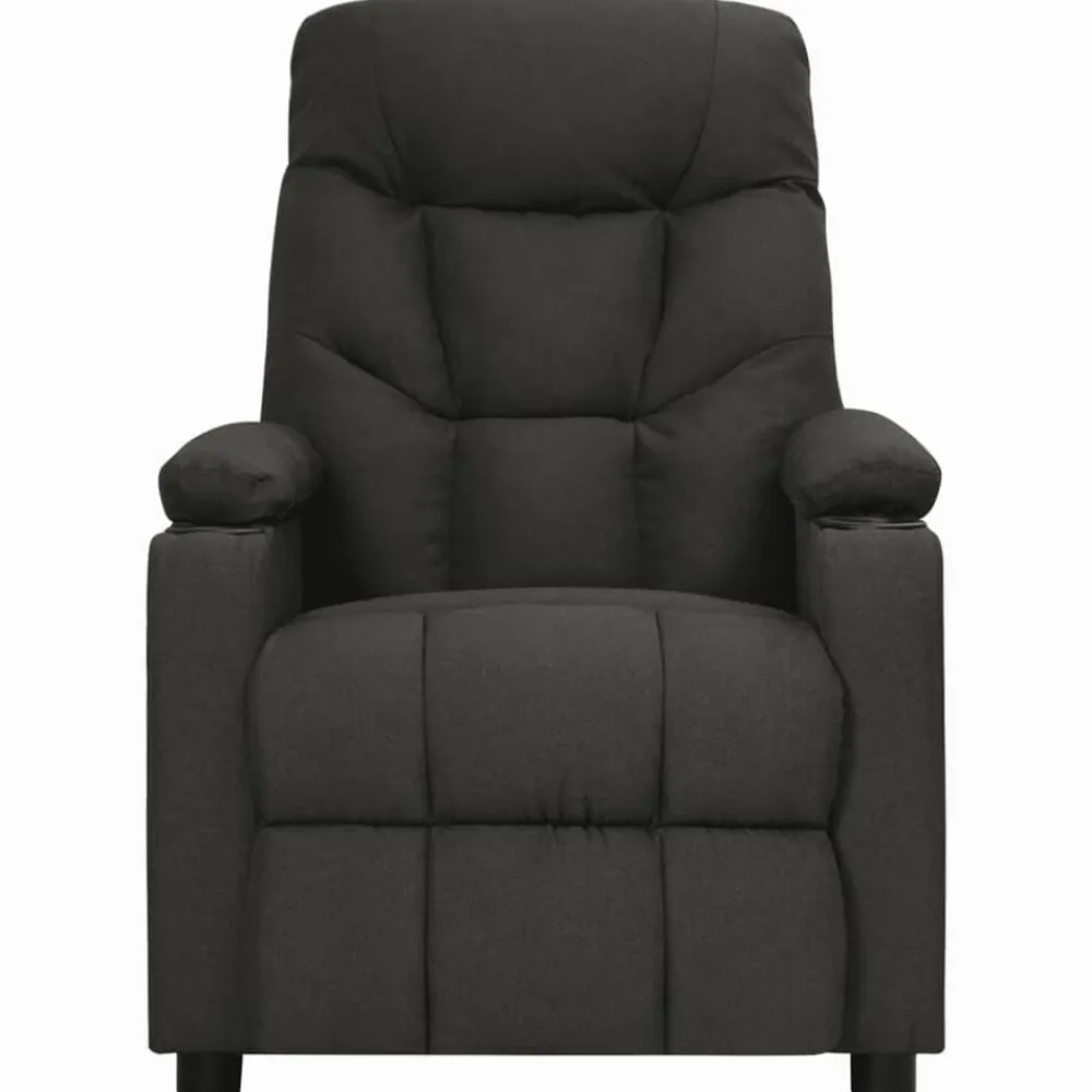 vidaXL Sillas-Sillón reclinable de tela