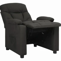 vidaXL Sillas-Sillón reclinable de tela