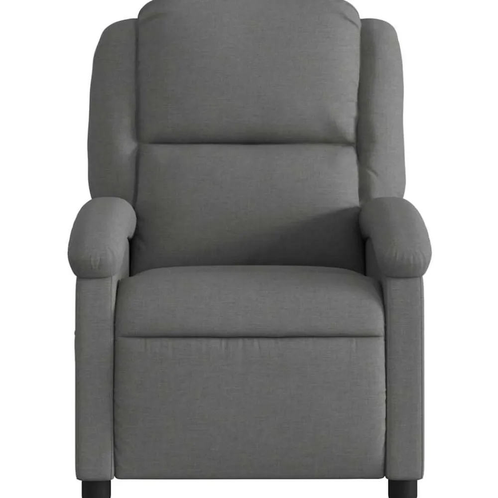 vidaXL Sillas-Sillón reclinable de tela