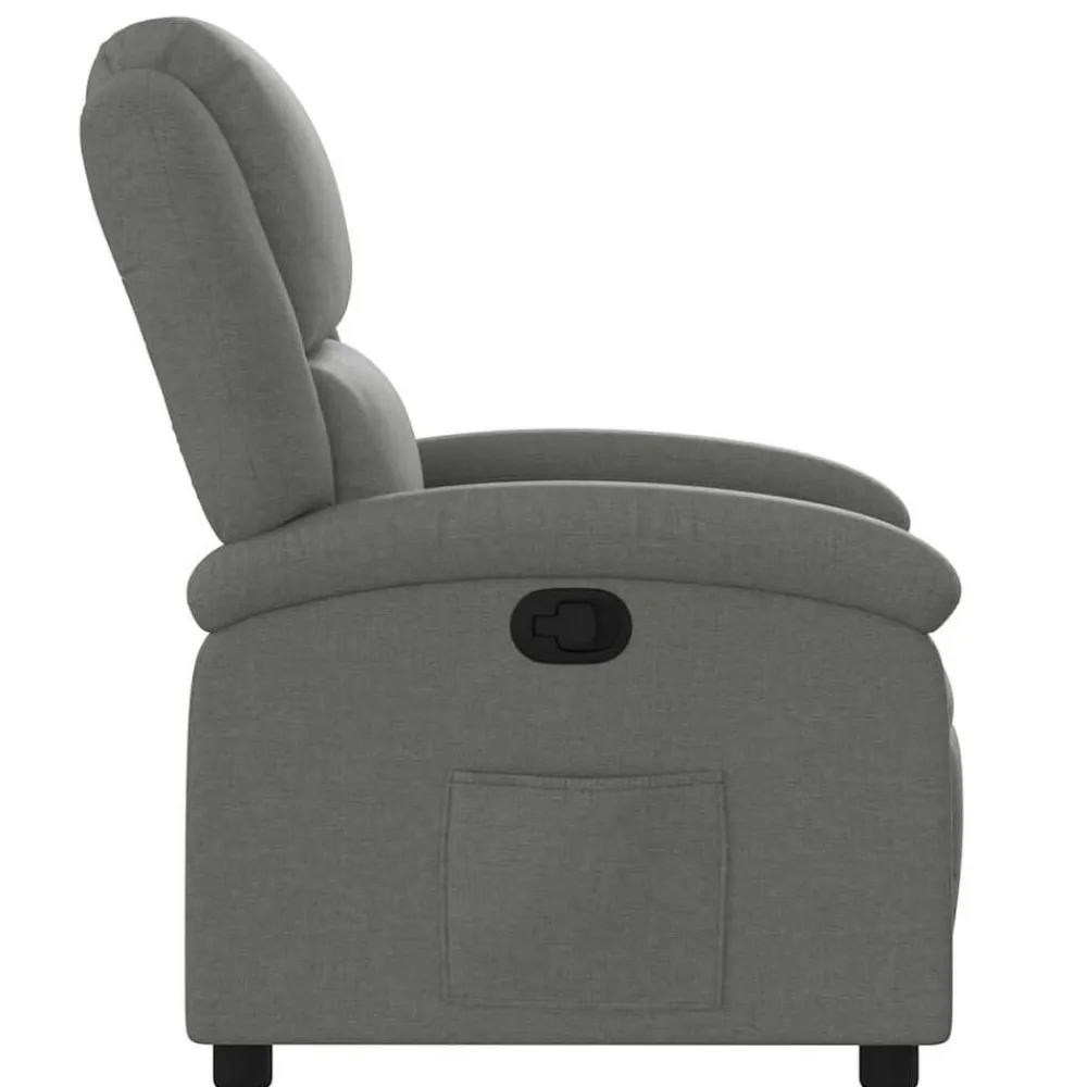 vidaXL Sillas-Sillón reclinable de tela