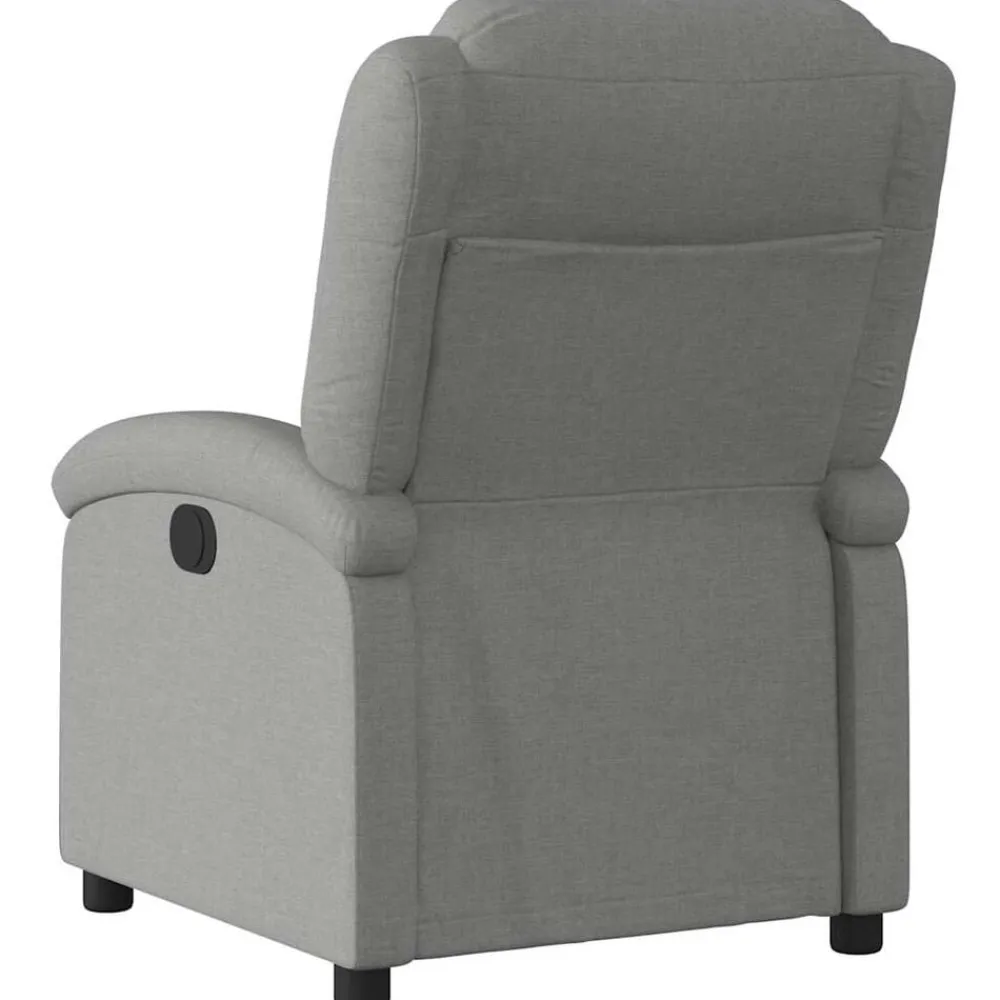 vidaXL Sillas-Sillón reclinable de tela
